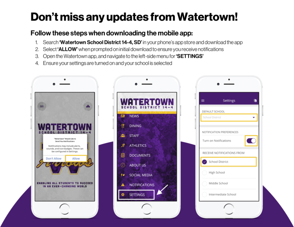 Mobile App | Middle School