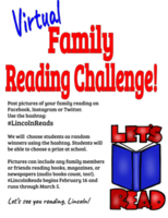 #LincolnReads: Virtual Family Reading Challenge