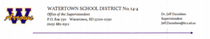 Return to School Parent Letter