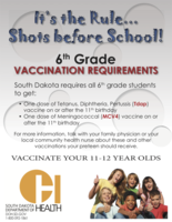 6th grade shots