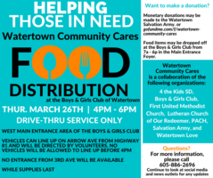 Watertown Community Cares Food Distribution