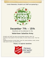 Holdiay Food Drive