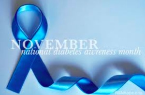 November is 'National Diabetes Awareness' Month