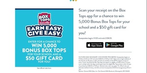 Box Tops Contest